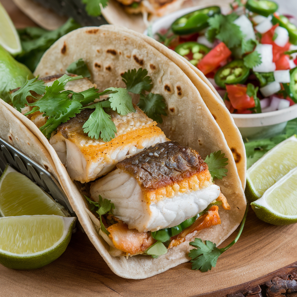 Whole Wheat Fish Tacos